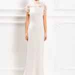 Max Mara Bridal Collection 2015 abito collo lavorato