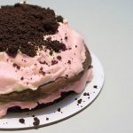 Cheese cake rosa e cioccolato
