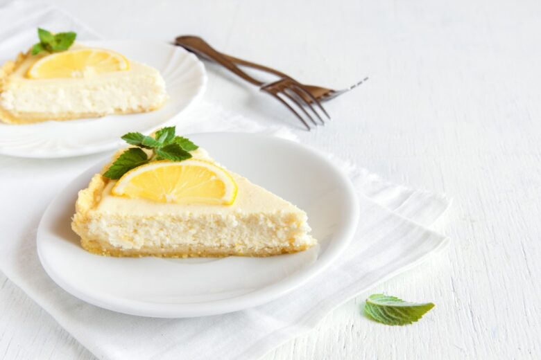 Cheesecake fredda al limone