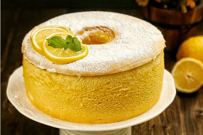 Chiffon Cake al limone