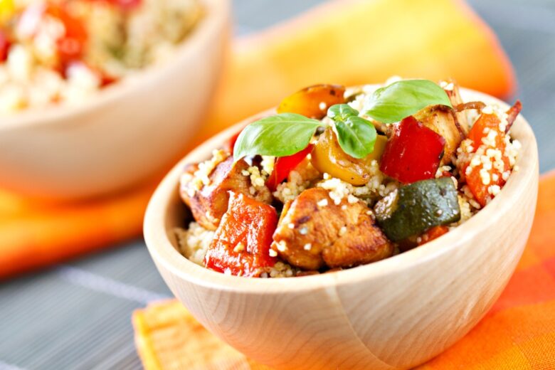 Cous cous con pollo e verdure