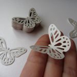 farfalle di carta come allesetimento