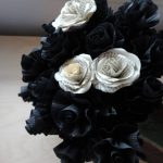 splendido bouquet fiori di carta