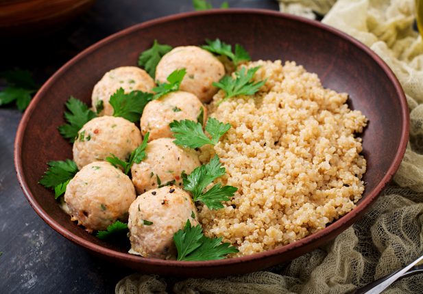 polpette di quinoa