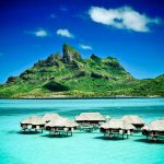 Una 'colonia' di bungalow sull'acqua