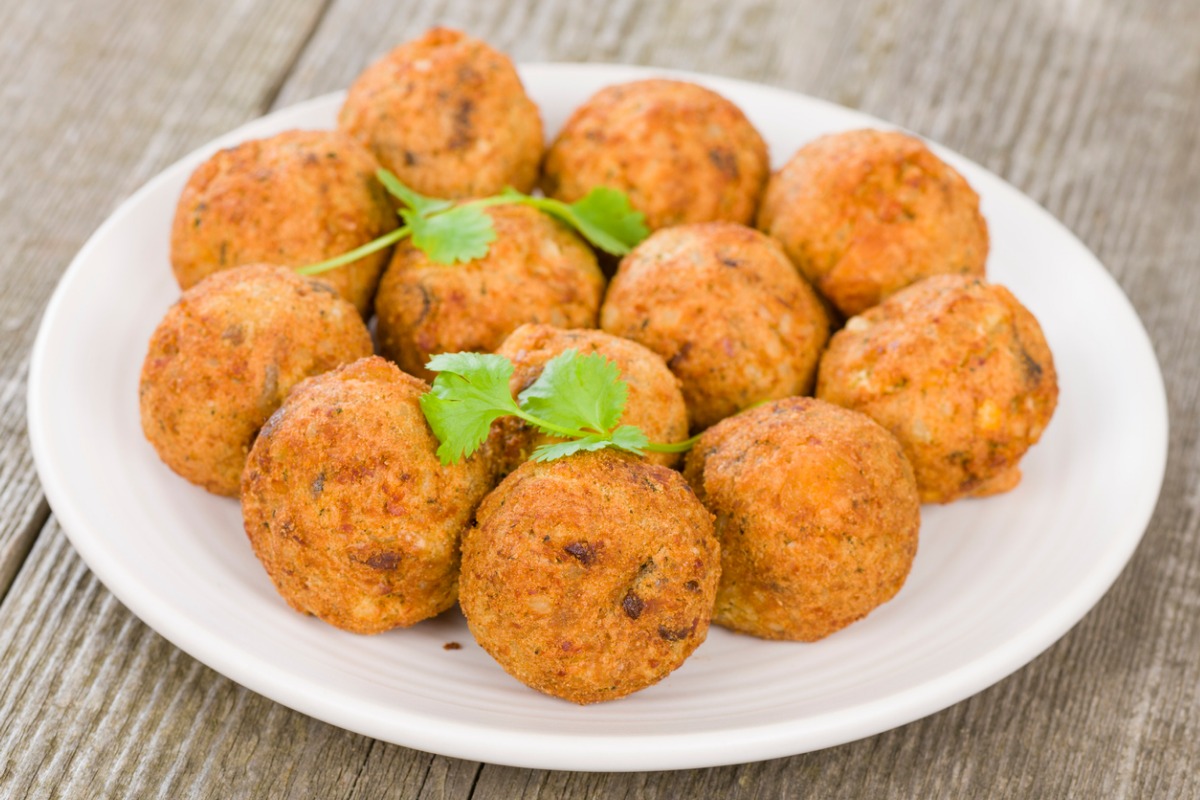Polpettine di quinoa e ceci