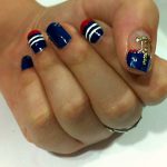 Risultato finale Nail art Navy