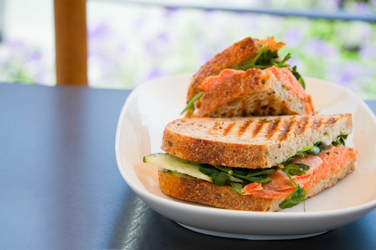 Tramezzini al salmone