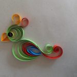 nozze all'aperto con uccellini di carta