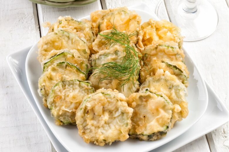 Zucchine fritte in pastella
