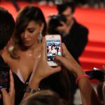 Belen Rodriguez alla mostra del Cinema di Venezia