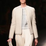 Silhouette Salvatore Ferragamo ispirata agli anni quaranta