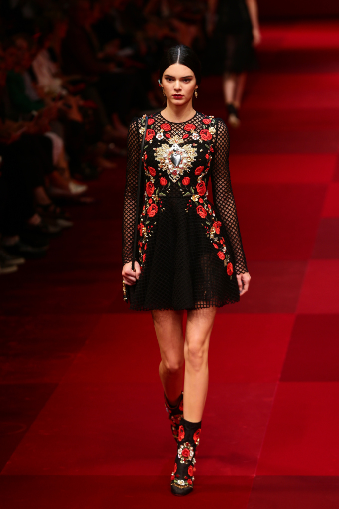 Sfilata Dolce E Gabbana Milano Fashion Week