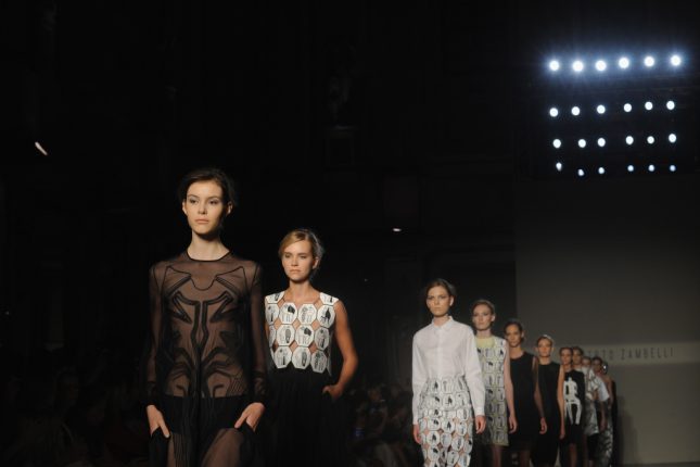 Alberto Zambelli: la sfilata S/S 2015 alla Milano Fashion Week