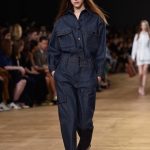 Tuta da lavoratore in denim scuro