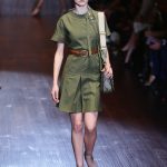 Miniabito verde militare
