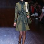 Trench in stile militare