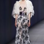 Sottoveste a fiori trasparente
