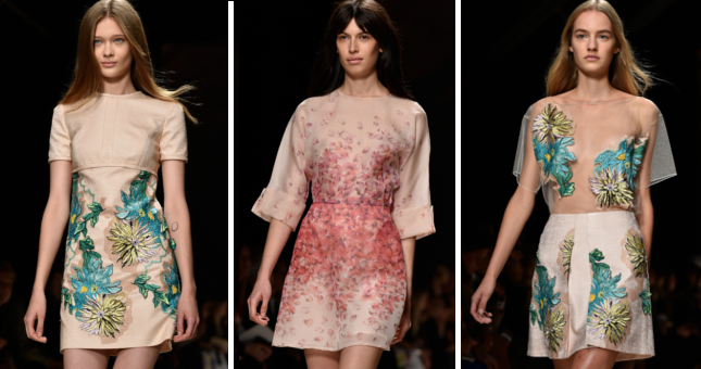 Femminile e romantica la collezione Blumarine ss 2015