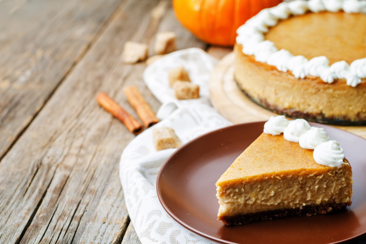 Cheesecake alla zucca