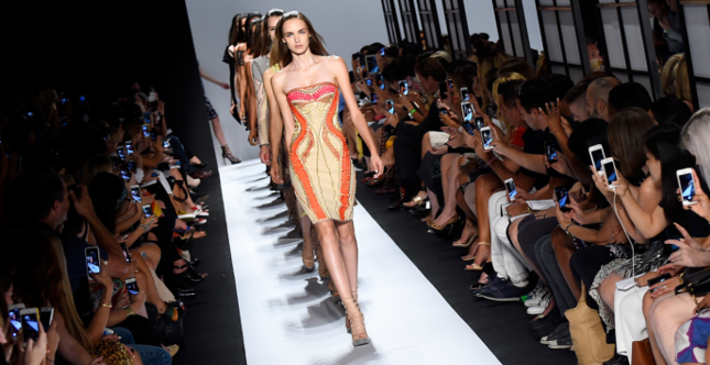 Herve Leger by Max Azria s/s 2015 NYFW