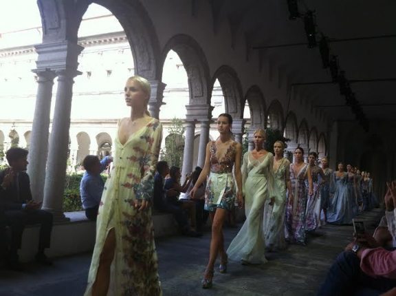 Luisa Beccaria: la sfilata S/S 2015 alla Milano Fashion Week
