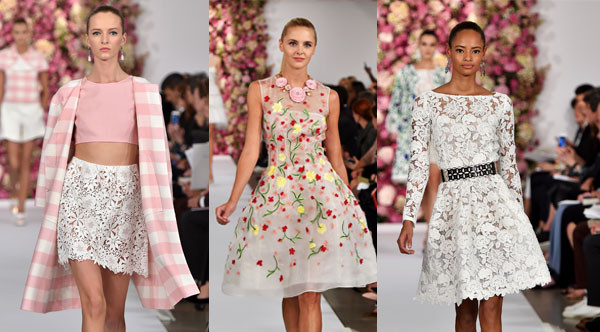 NYFW SS 2015 Oscar De La Renta