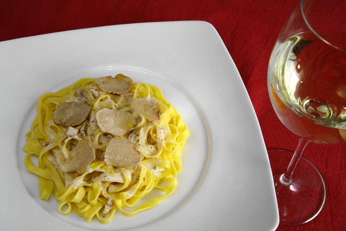 Pappardelle al tartufo