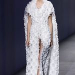 Vestito-cappotto con fantasia 3D