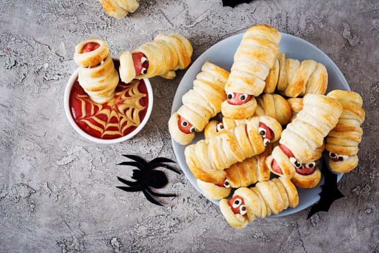 Wurstel Mummia le mummie di sfoglia per Halloween