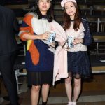 Fiori, piume, blu pavone: quintessential Anna. #streetstyle PFW september 2014