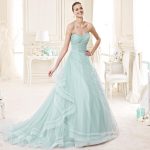 Abito nicole Spose azzurro 2015.