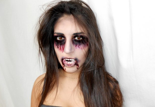 Risultato finale Make up vampira Halloween 2014