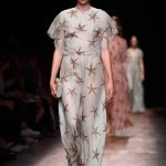 Abito in voile celeste