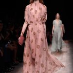 Abito in voile rosa
