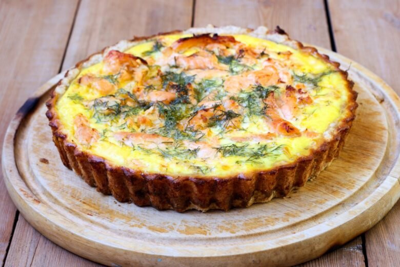 Torta Salata al Salmone