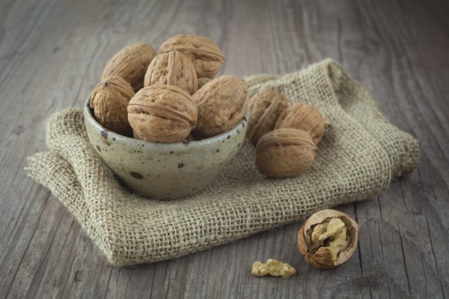 Noci proprietà e calorie