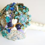 Bouquet gioiello di Florio Design, via Esty.