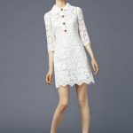 Abito pizzo bianco D&G