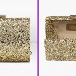 gold clutch jimmy choo