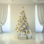 albero bianco e oro