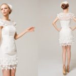 Abito corto-da-sposa