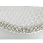 clutch sposa con perline e strass