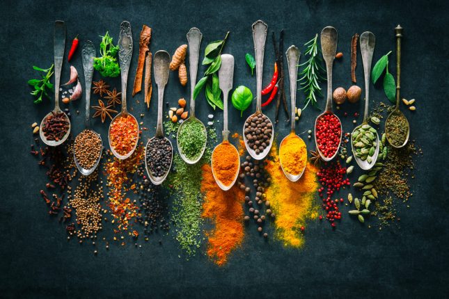spezie ed erbe aromatiche