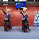 Balli e folclore fra i padiglioni della fiera