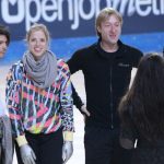 Le ultime prove prima di andare in scena lasciano lo spazio per un sorriso di complicità tra gli atleti - Credits: Chiara Rota