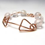 bracciale in rame realizzato a mano