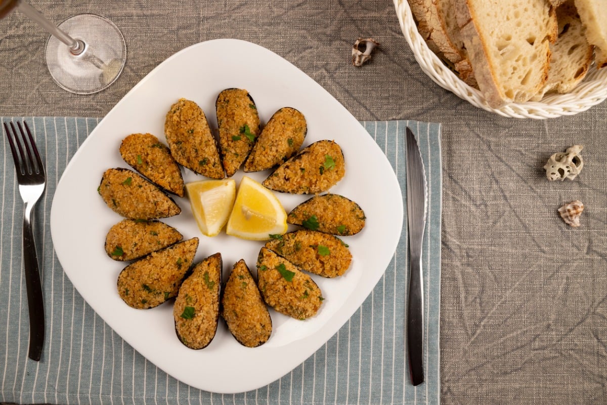 Cozze Gratinate