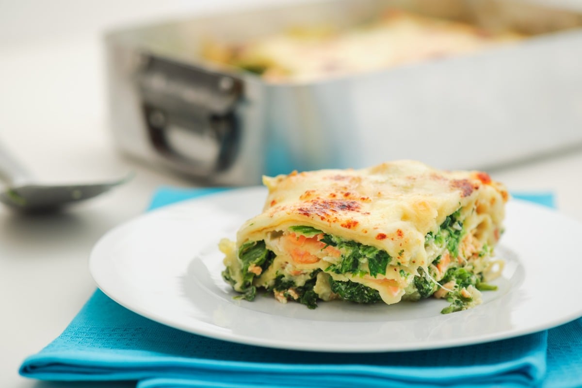 Lasagne al salmone