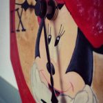 orologio disney fatto a mano